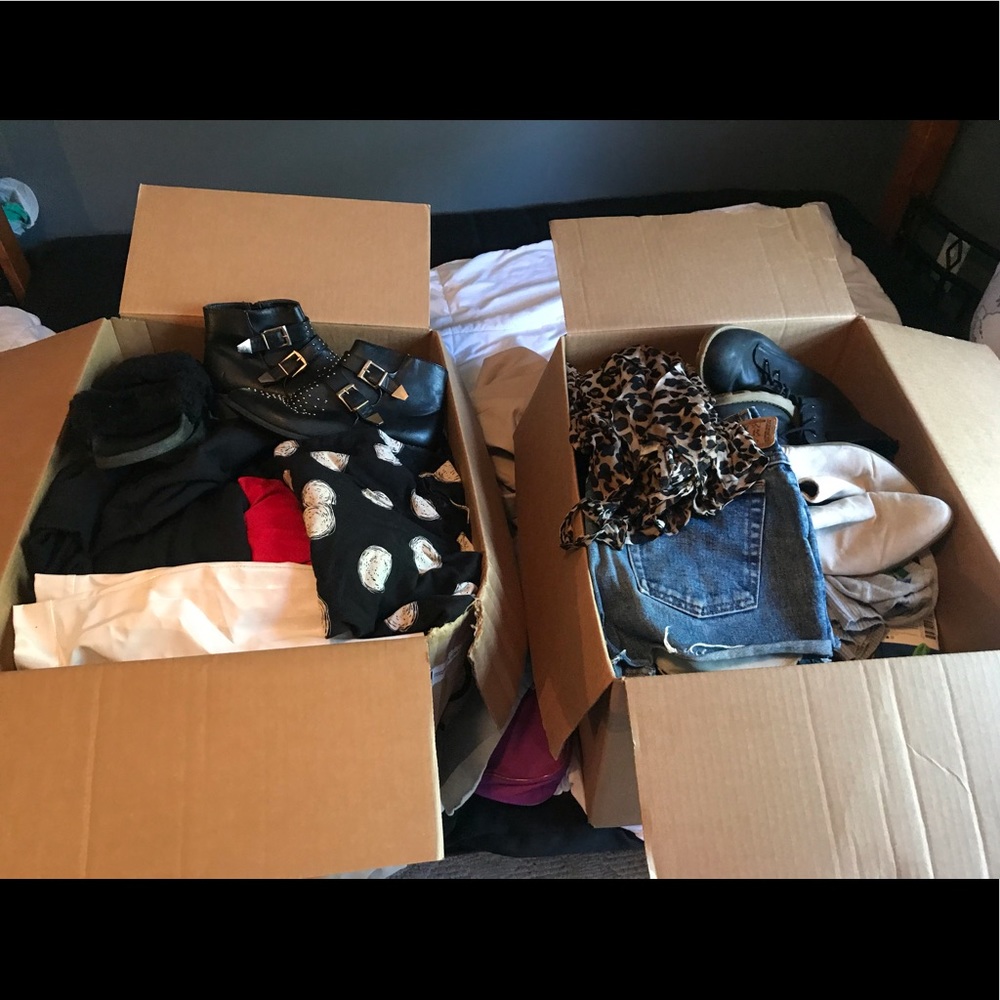 Moving sale mystery boxes!! XS-XL available